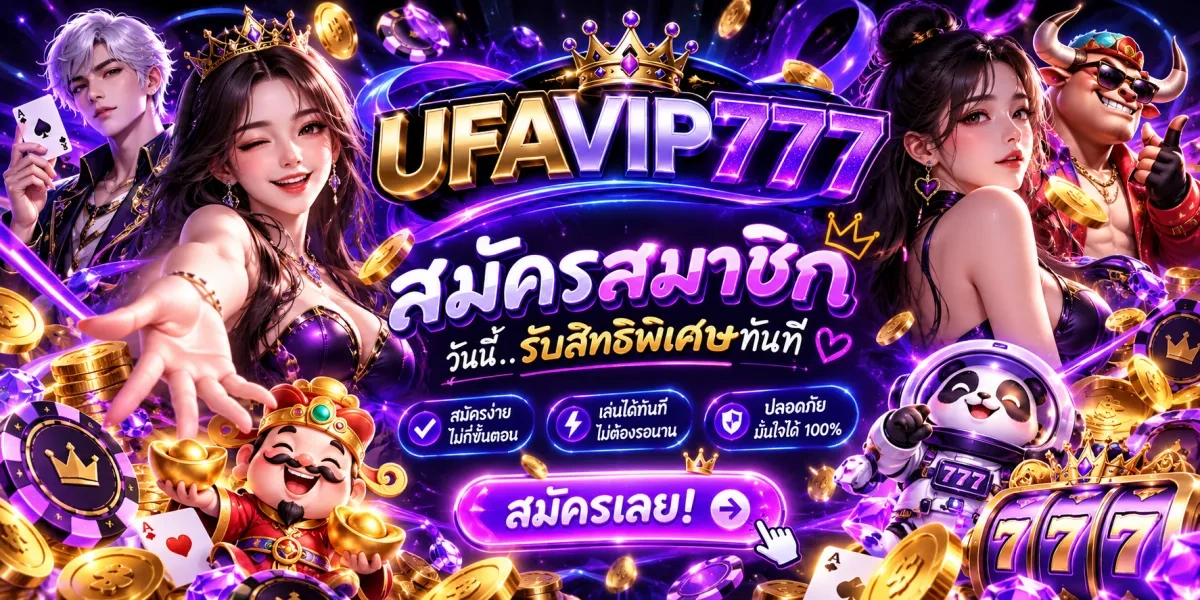UFAVIP777-สมัครสมาชิก-รับสิทธิพิเศษ